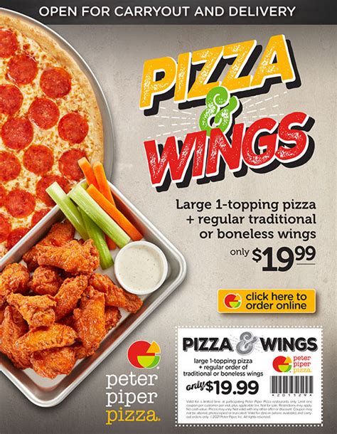 peter piper pizza deals